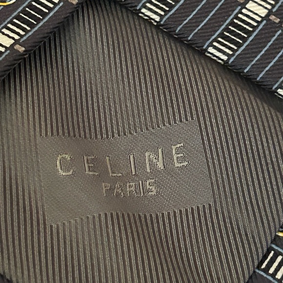 Celine men’s tie horsebit gray 60” - Picture 5 of 6